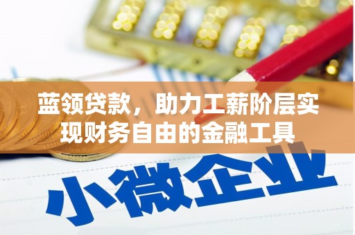 孙吴蓝领贷款，助力工薪阶层实现财务自由的金融工具